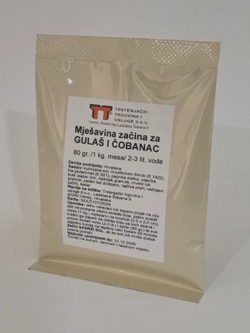 ZAČIN ZA GULAŠ I ČOBANAC